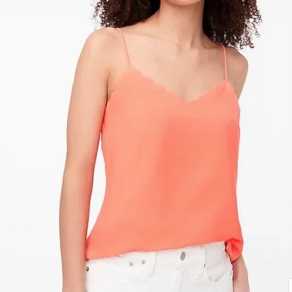 J Crew Factory Scalloped Top - Picture 3 of 4